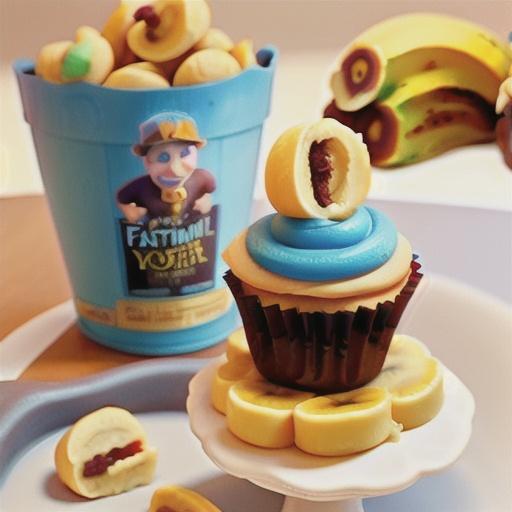 Bananas Foster Cupcakes