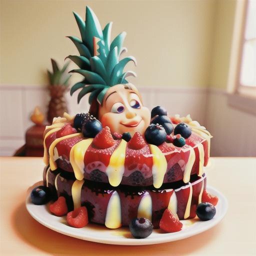 Berry Best Upside-Down Cake