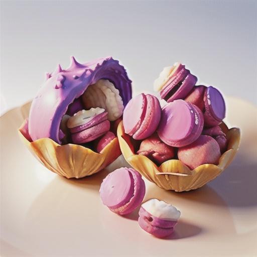 Coconut macaroon kisses