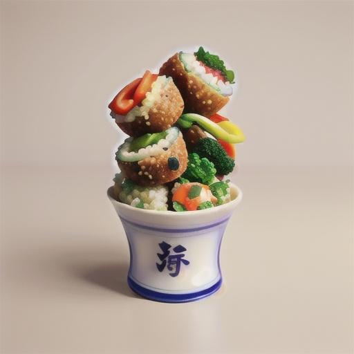 Sushi 'fried' rice balls recipe