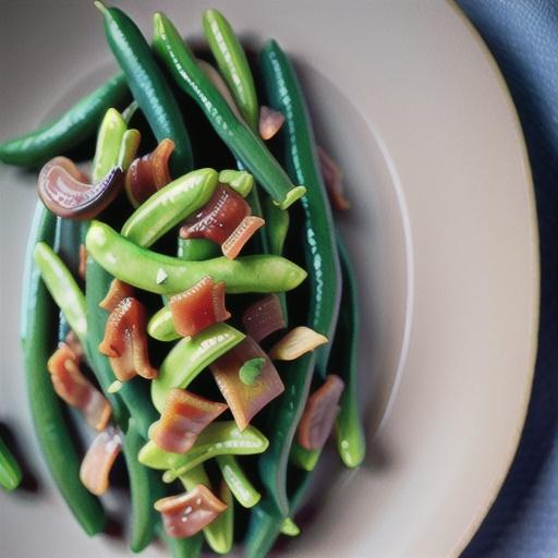 Green Beans with Shallots and Pancetta
