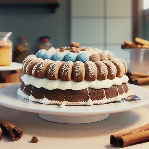 Snickerdoodle Cake with Streusel Topping