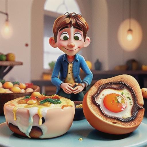 Traditional baked eggs