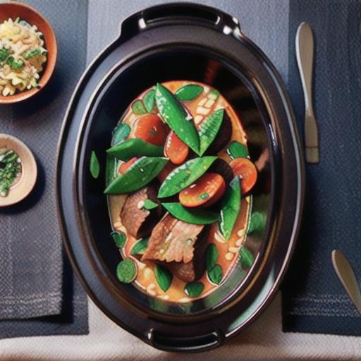 Slow-cooker Moroccan lamb and barley stew recipe