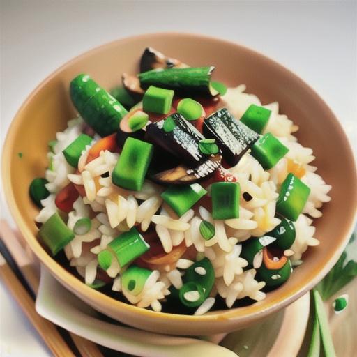 Fried Rice with Cilantro