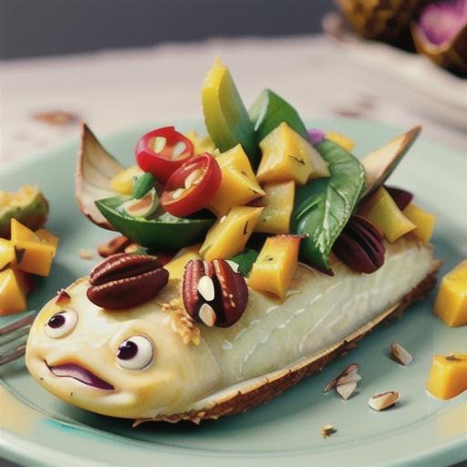 Utokia's Pecan Coconut Crusted Fish