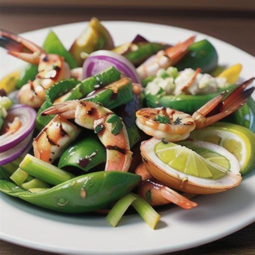 Grilled Shrimp Louie