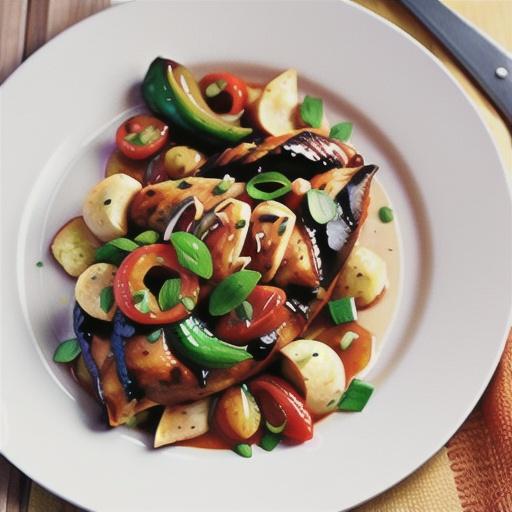 Chicken cacciatore tray bake