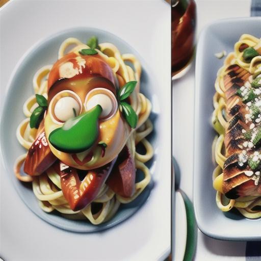 Chilli and parsley linguine with anchovy breadcrumbs