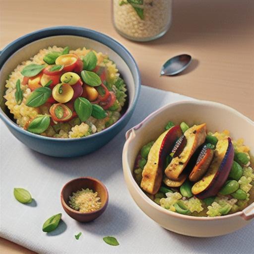 Indian-spiced chicken quinoa pilaf