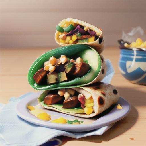 Southwest Breakfast Burritos