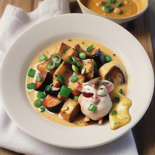 Slow-cooked lamb korma