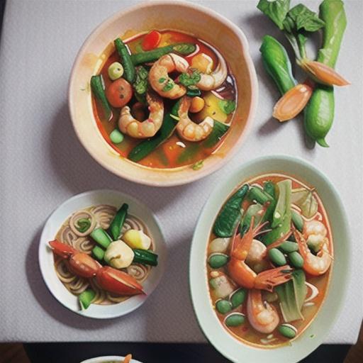 Prawn tom yum
