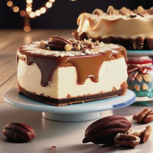 Caramel Pecan Cheesecake