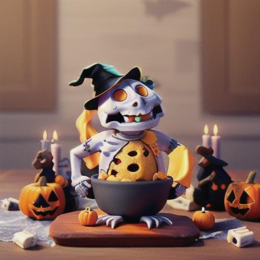 Halloween Skeleton Cookies