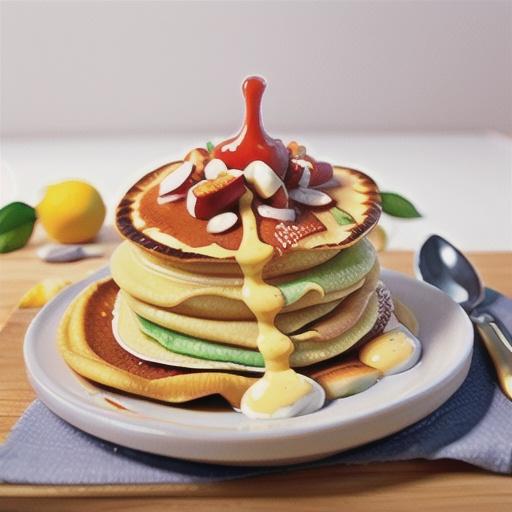 Crepes with citrus sauce