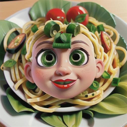 Lemon Coconut Thai-Inspired Pasta