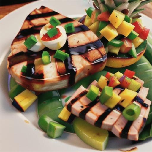 Tropical Grilled Pork Chops