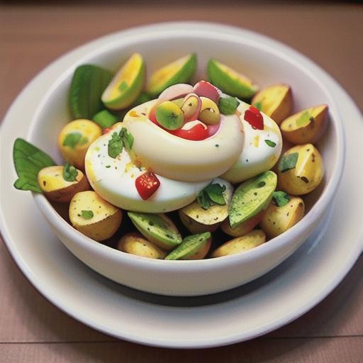 Deviled Egg Potato Salad