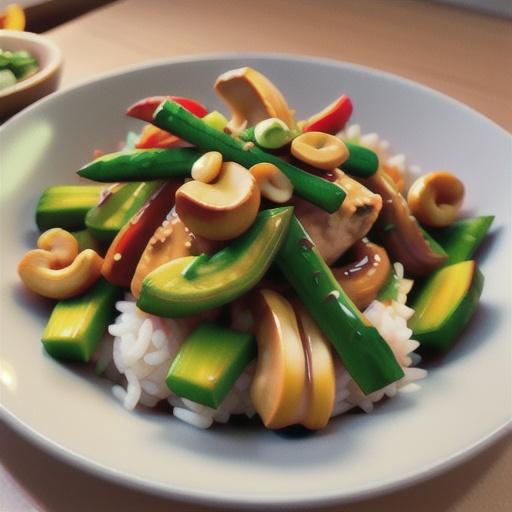 Authentic Thai Cashew Chicken