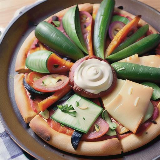 Fall Harvest Veggie Pizza