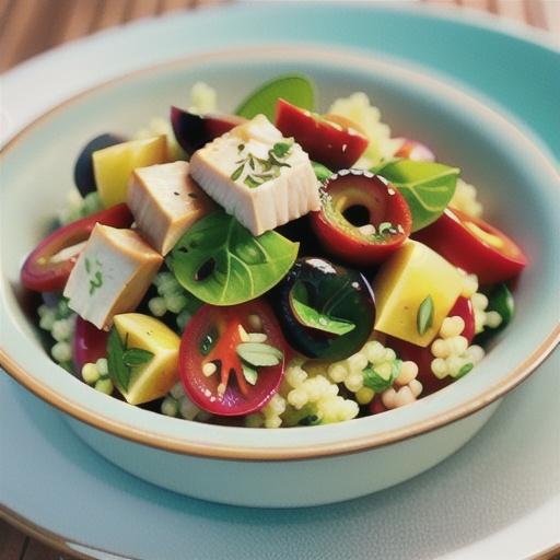 Tuna couscous salad