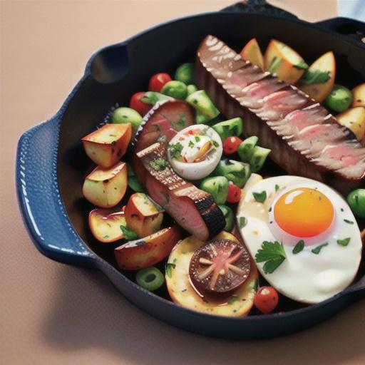 Steak and Egg Hash