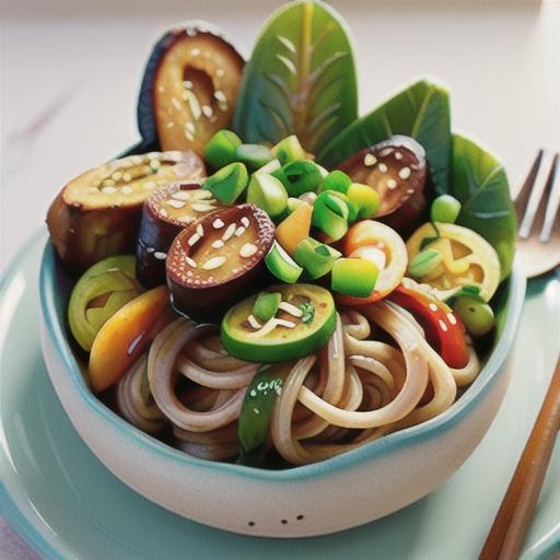 Healthy Sesame Soba Noodle Bowls