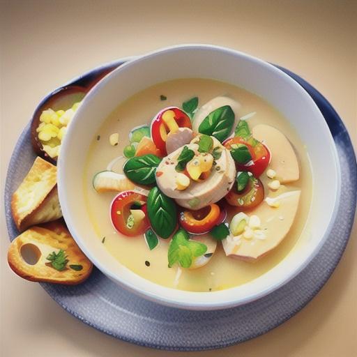 Greek Avgolemono Chicken Soup