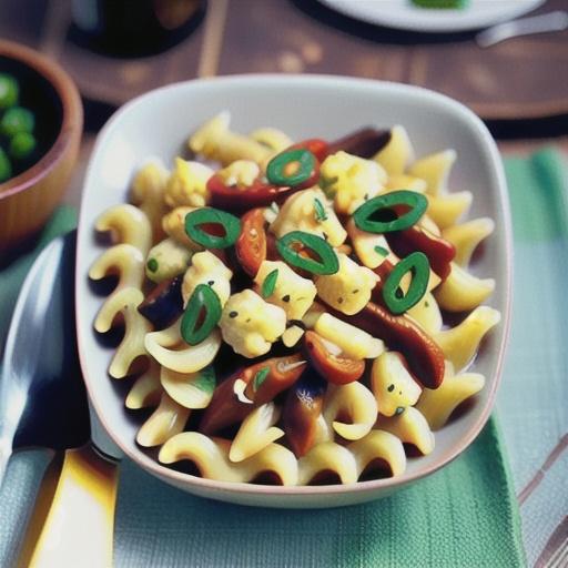 Roasted cauliflower, chilli and pecorino fusilli