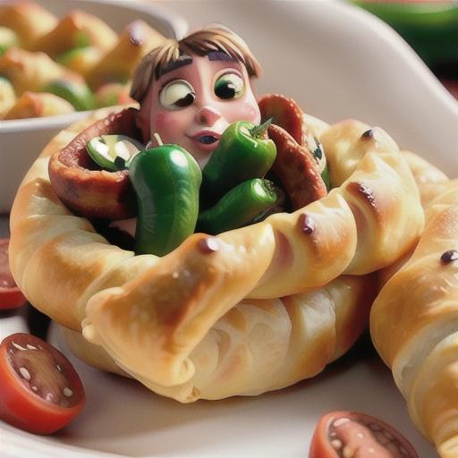 Jalapeno Sausage Crescent Rolls