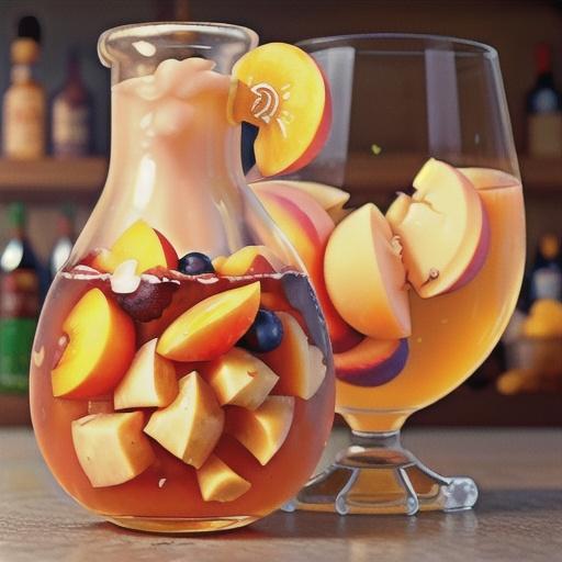 White Peachy Sangria