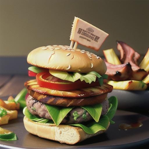 Hawaiian Pork Burger