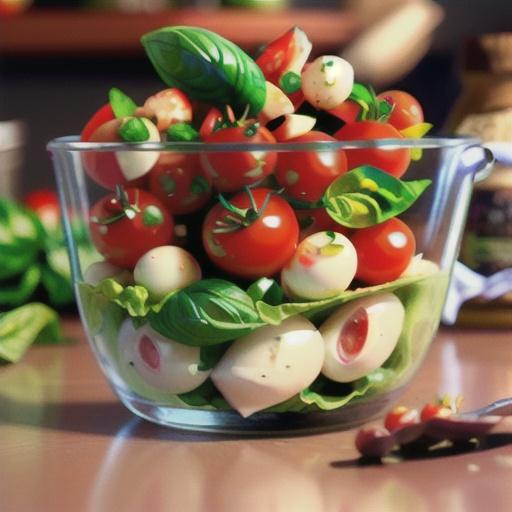 Cherry Tomato Caprese Salad