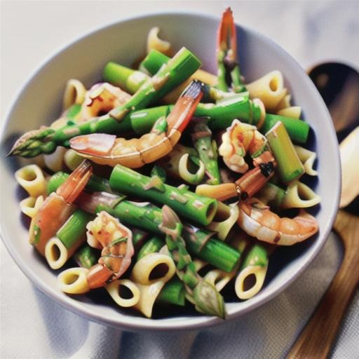 Easy and Tasty Pasta with Shrimp and Asparagus