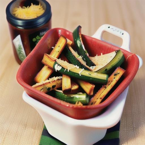 Quick and Easy Parmesan Zucchini Fries