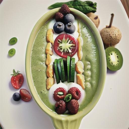 Super green smoothie bowl