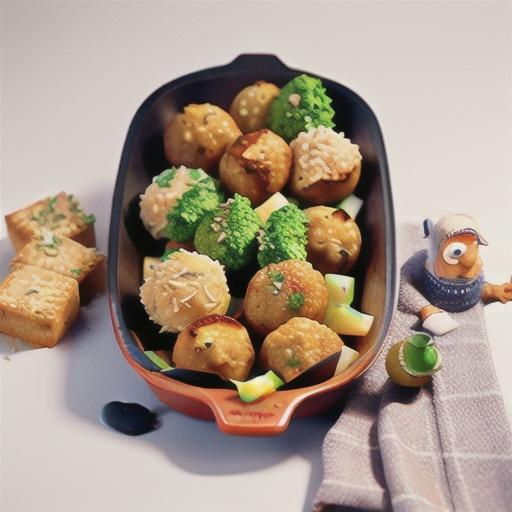 Chicken Kiev balls