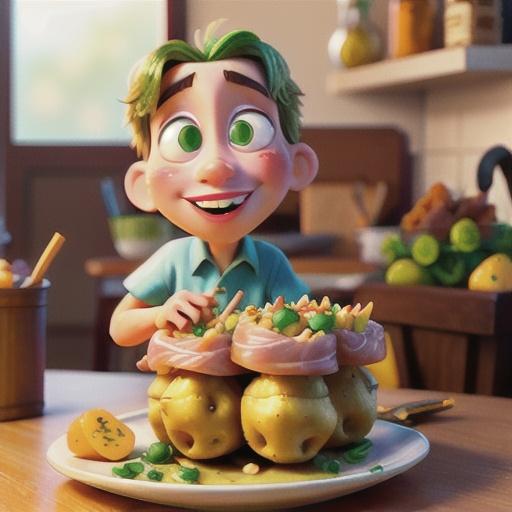 Cheesy Ham and Tot Cups