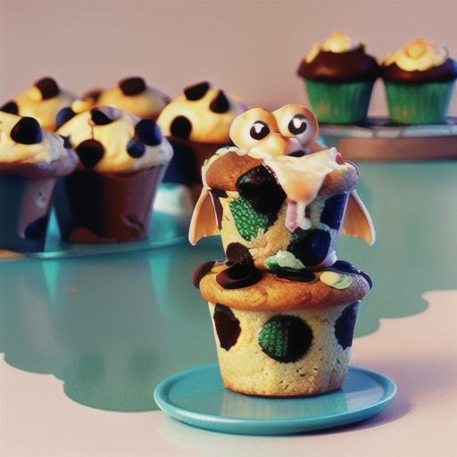 Mega-Chocolate Chip Muffins
