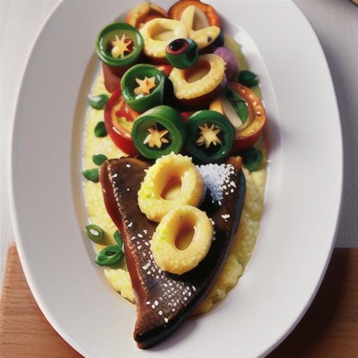 Polenta-crumbed veal parmigiana