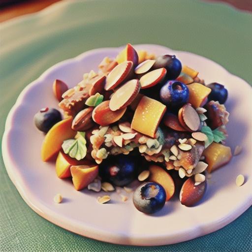 Blueberry Peach Crisp