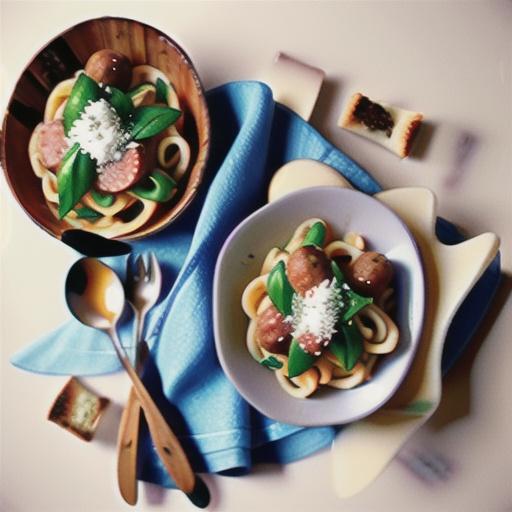 Sausage and mushroom pasta recipe