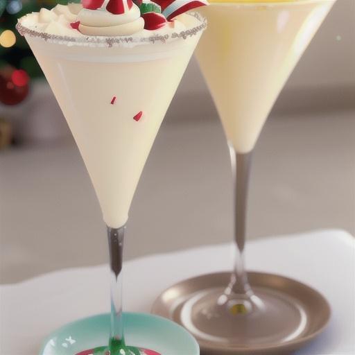 White Chocolate Peppermint Martini