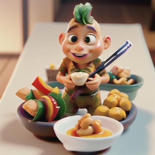 Chicken Satay with Spicy Peanut Sauce