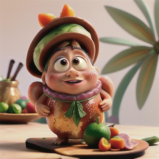 Apricot and star anise ham