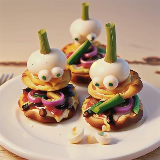 Mini Onion Jam Pizzas