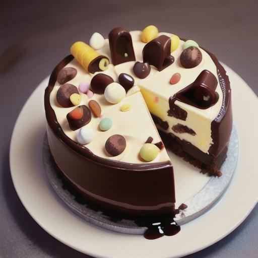 Chocolate fudge cheesecake