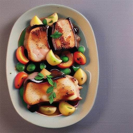 Pan-Fried Pork Chops with Apple and Pepper Gravy