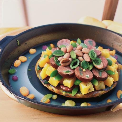 Tropical Island Baked Beans